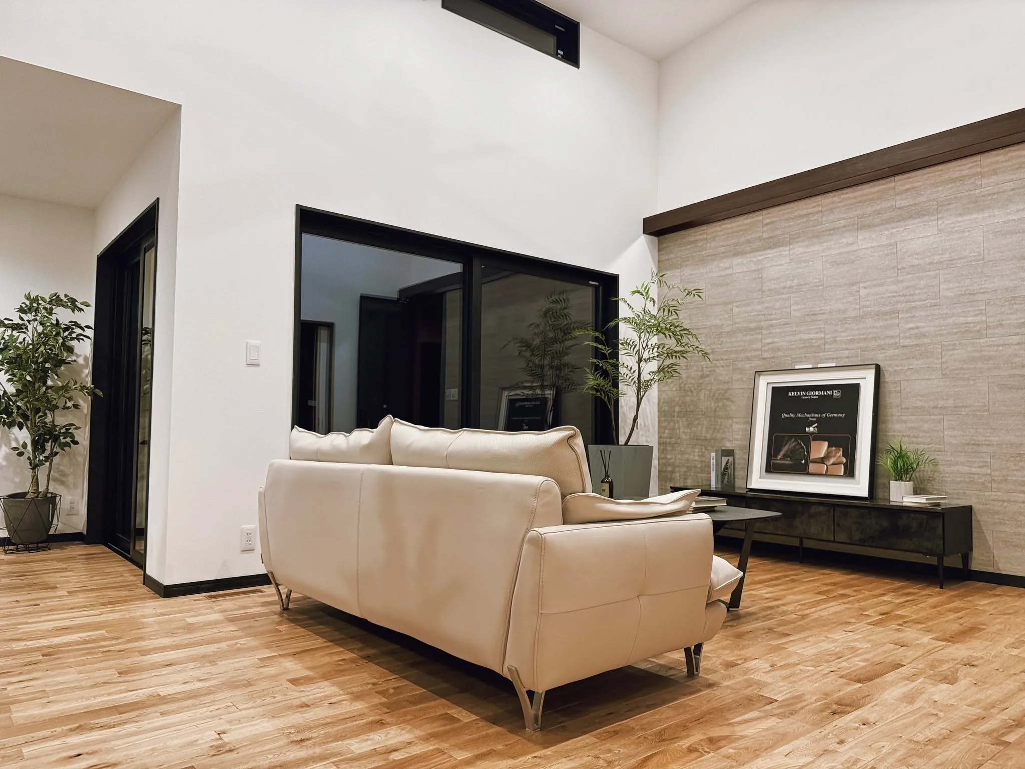 こだわりある和室が印象的。